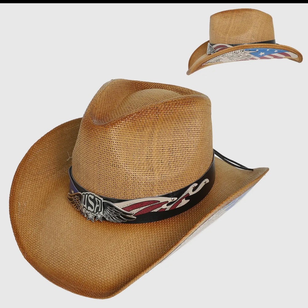 Brown Cowboy Hat-nwt